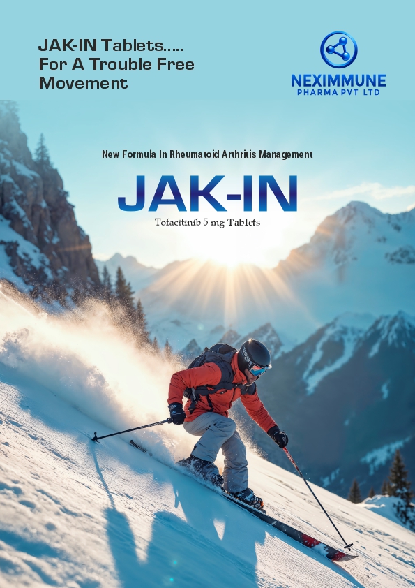 JAK-IN Tablets..... 
For A Trouble Free
Movement